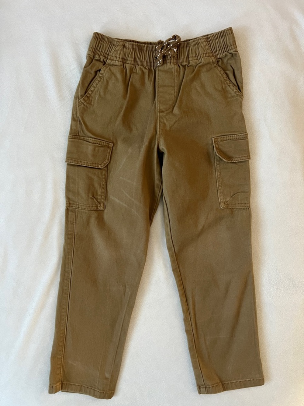 jumping beans dark tan Cargo Pants with Drawstring
